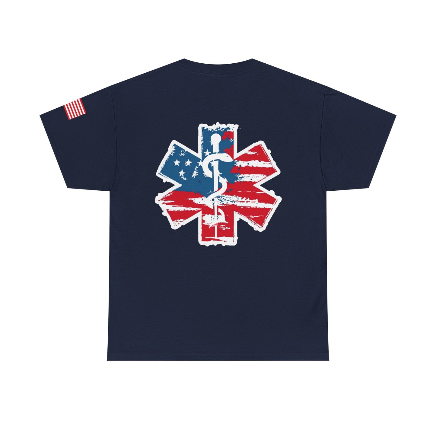 Patriotic healthcare worker t shirt Independence Day gift for healthcare worker Unisex Heavy Cotton Tee