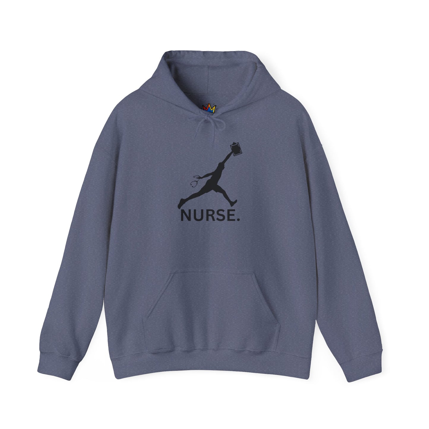 Jumpman nurse gift nurse week gift sporty nurse gift hoodie Unisex Heavy Blend™ Hooded Sweatshirt