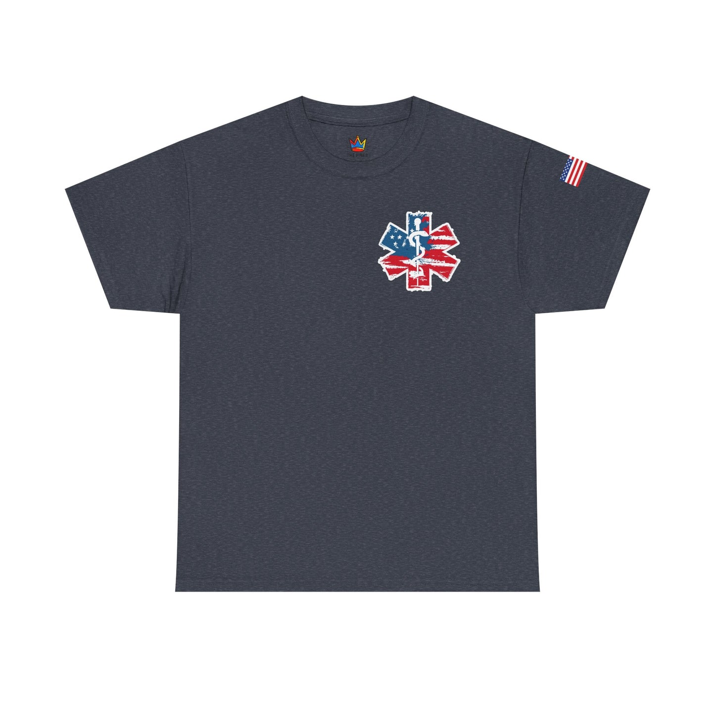 Patriotic nursing gift t shirt Unisex Heavy Cotton Tee
