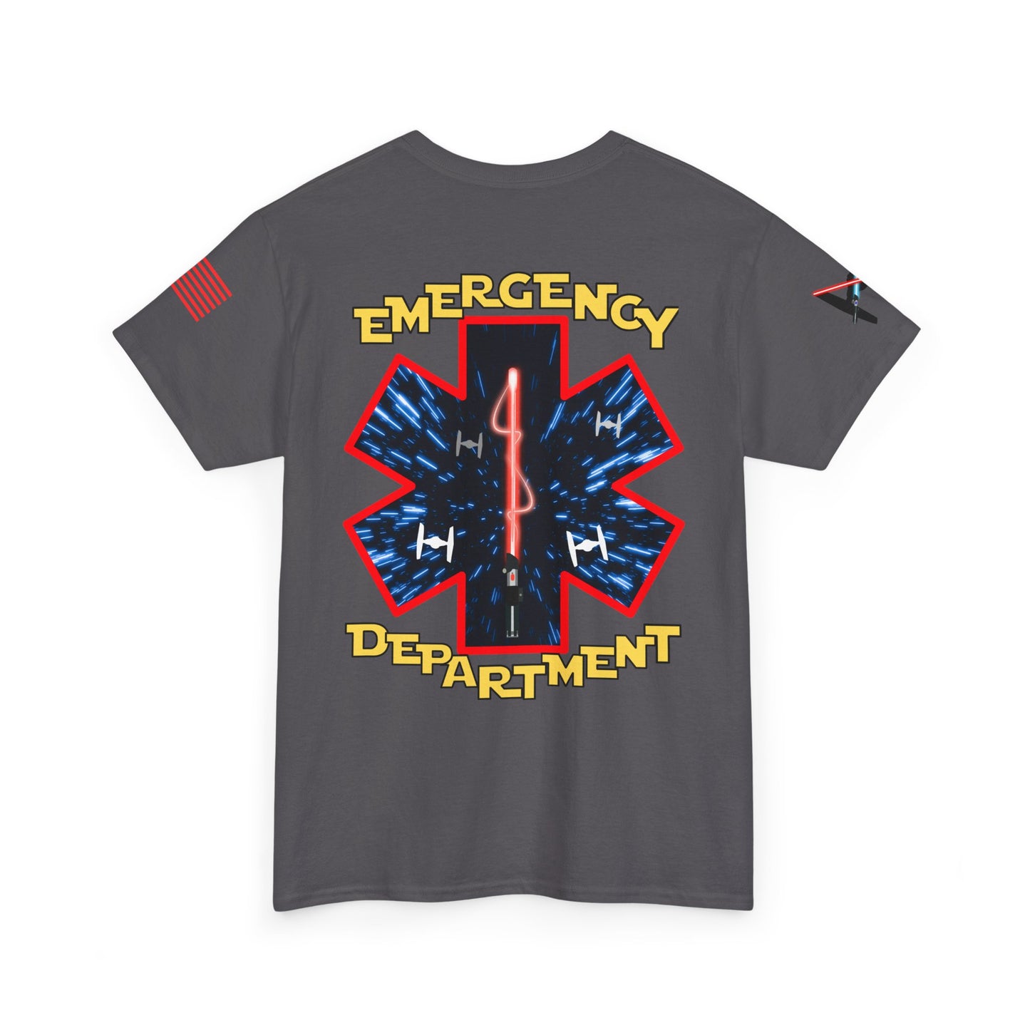 Embrace the dark side galactic Unisex Heavy Cotton Tee
