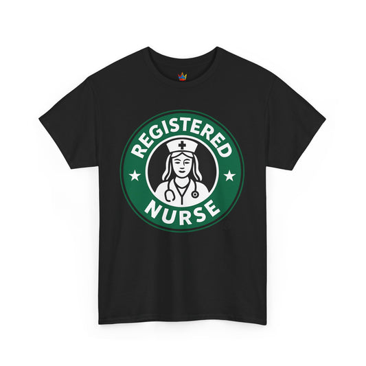 Nurse fuel coffee t shirt Unisex Heavy Cotton Tee