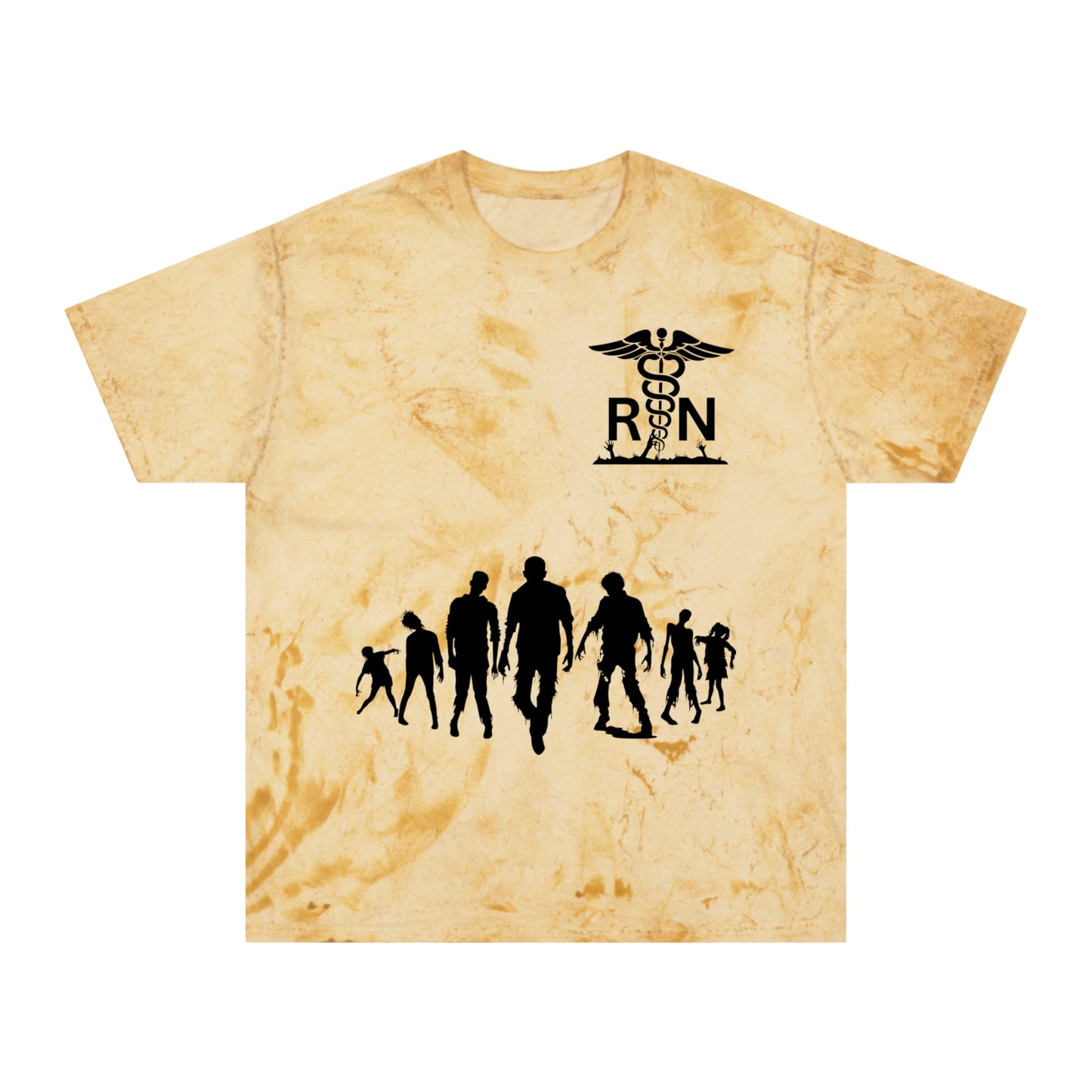 Night of the undead full blood moon zombie horde RN comfort colors Unisex Color Blast T-Shirt