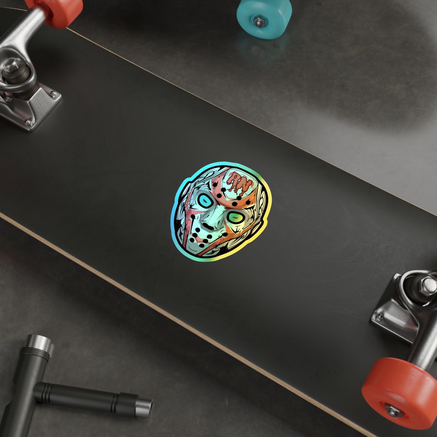 RN Friday the 13th Holographic Die-cut Stickers