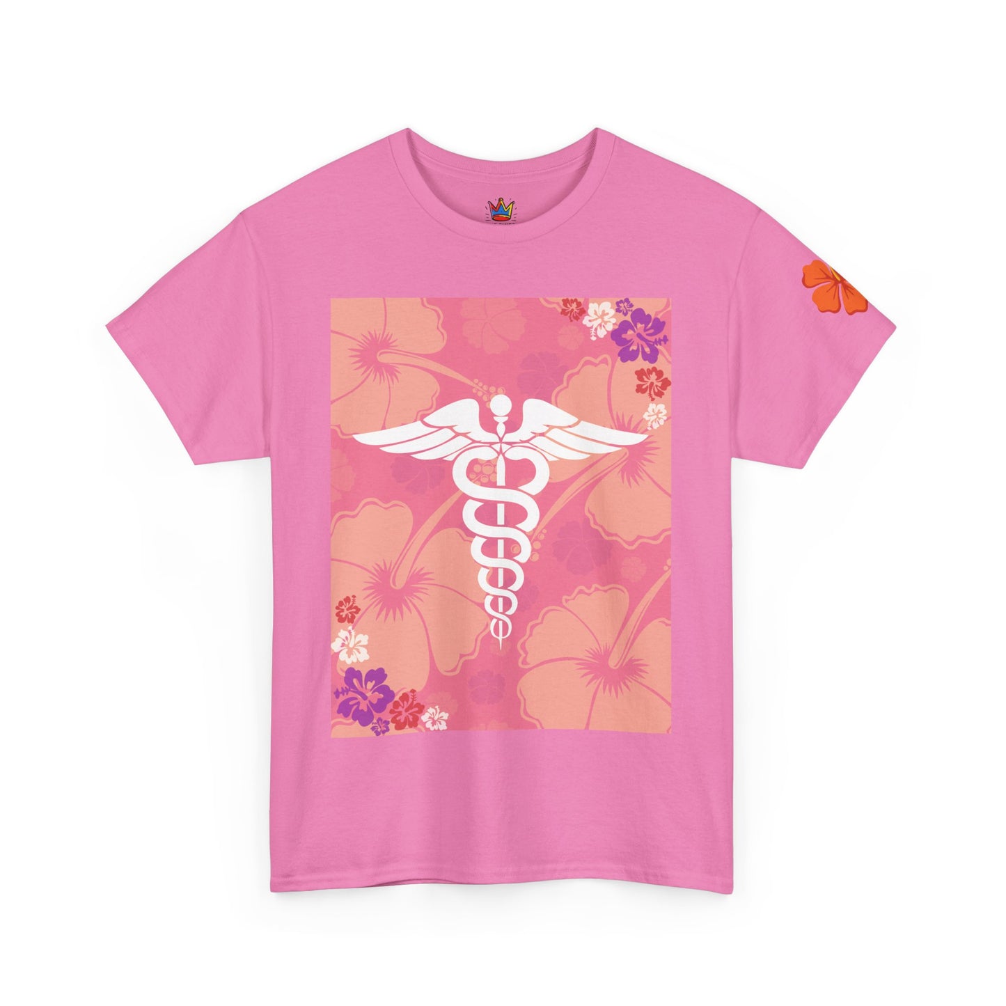 Hawaiian healthcare worker t shirt summer gift for healthcare heroes Unisex Heavy Cotton Tee