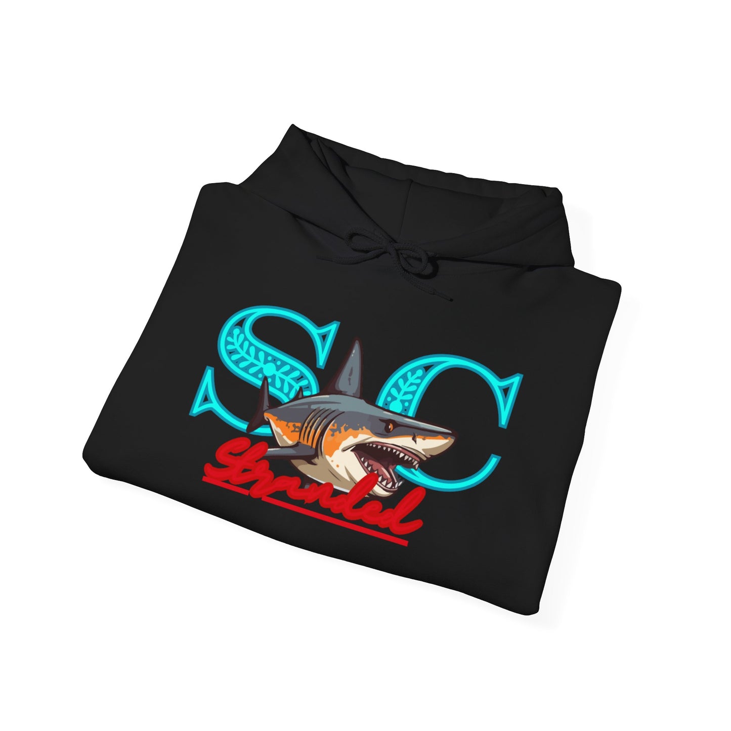 Hooded sweat shirt (stone cradle) stranded line