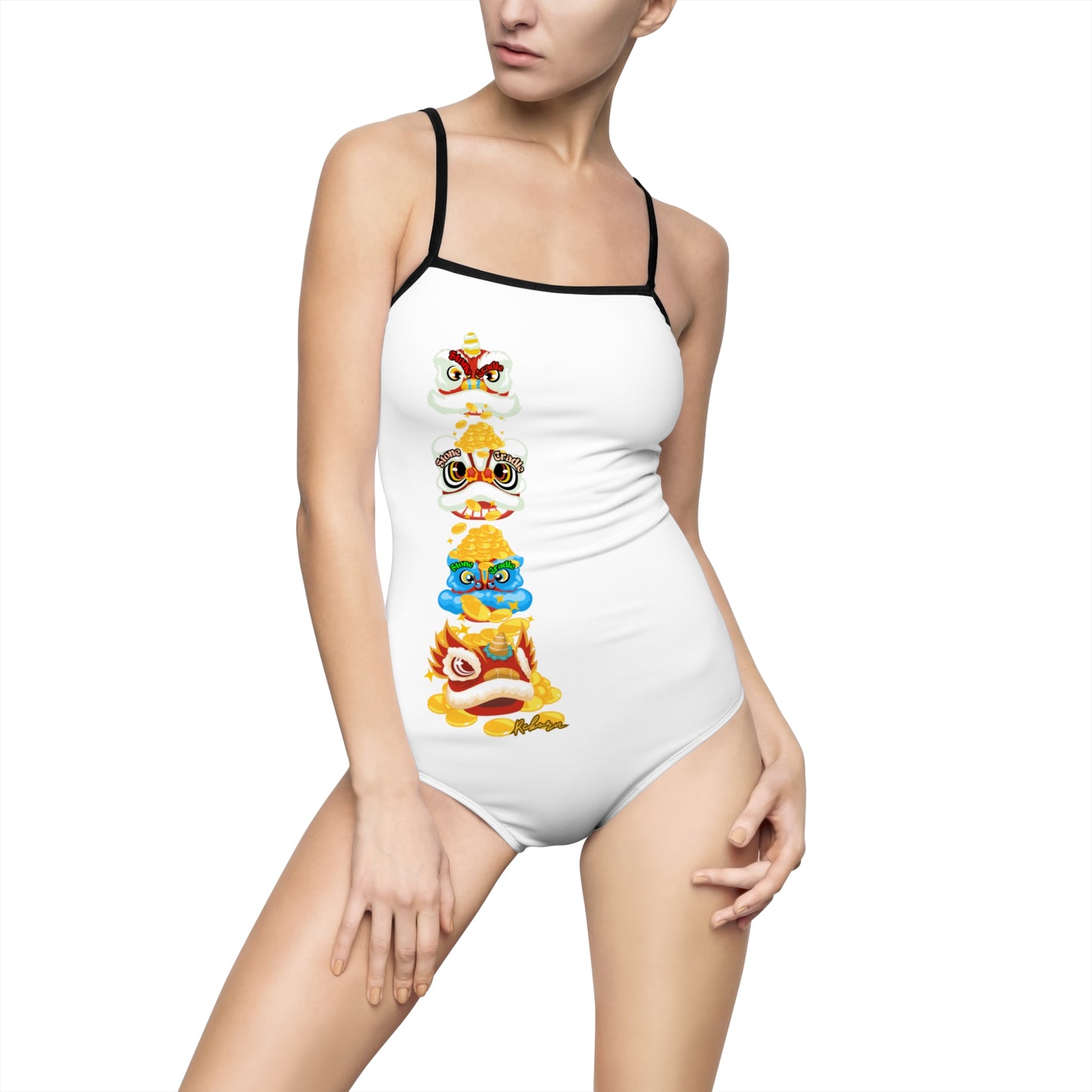 Women's One-piece Swimsuit (Stone Cradle