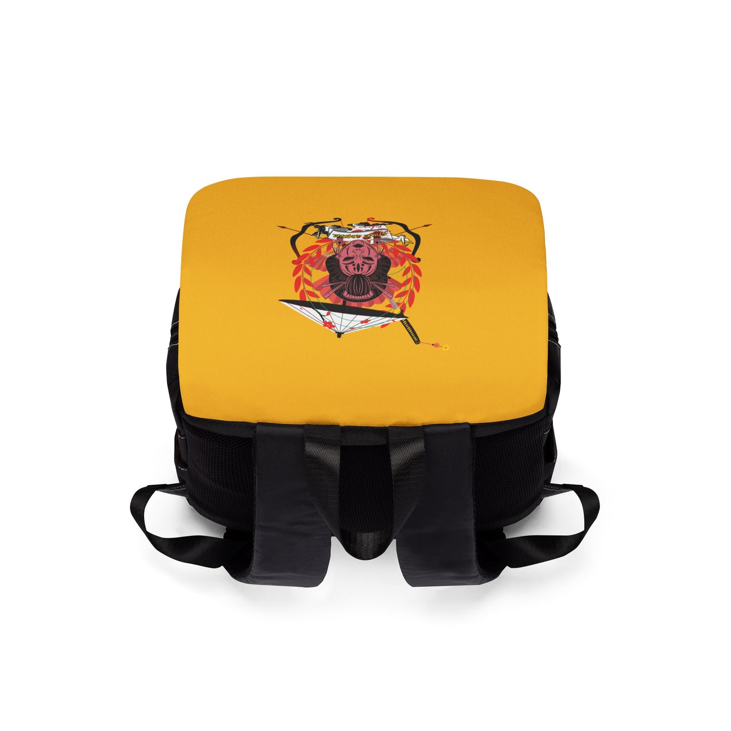 Unisex Casual Shoulder Backpack Stone Cradle Lady Stone