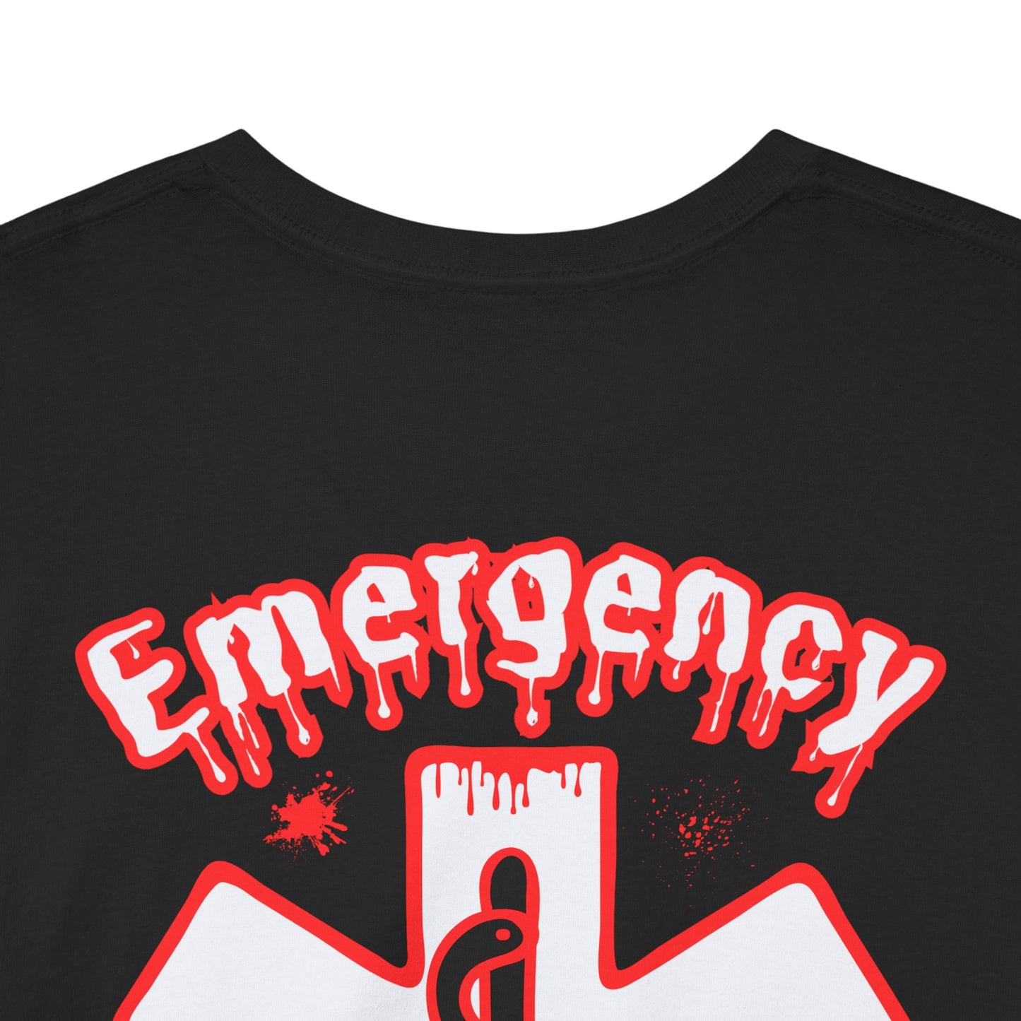 Emergency department ghostface themed ER halloween Unisex Heavy Cotton Tee