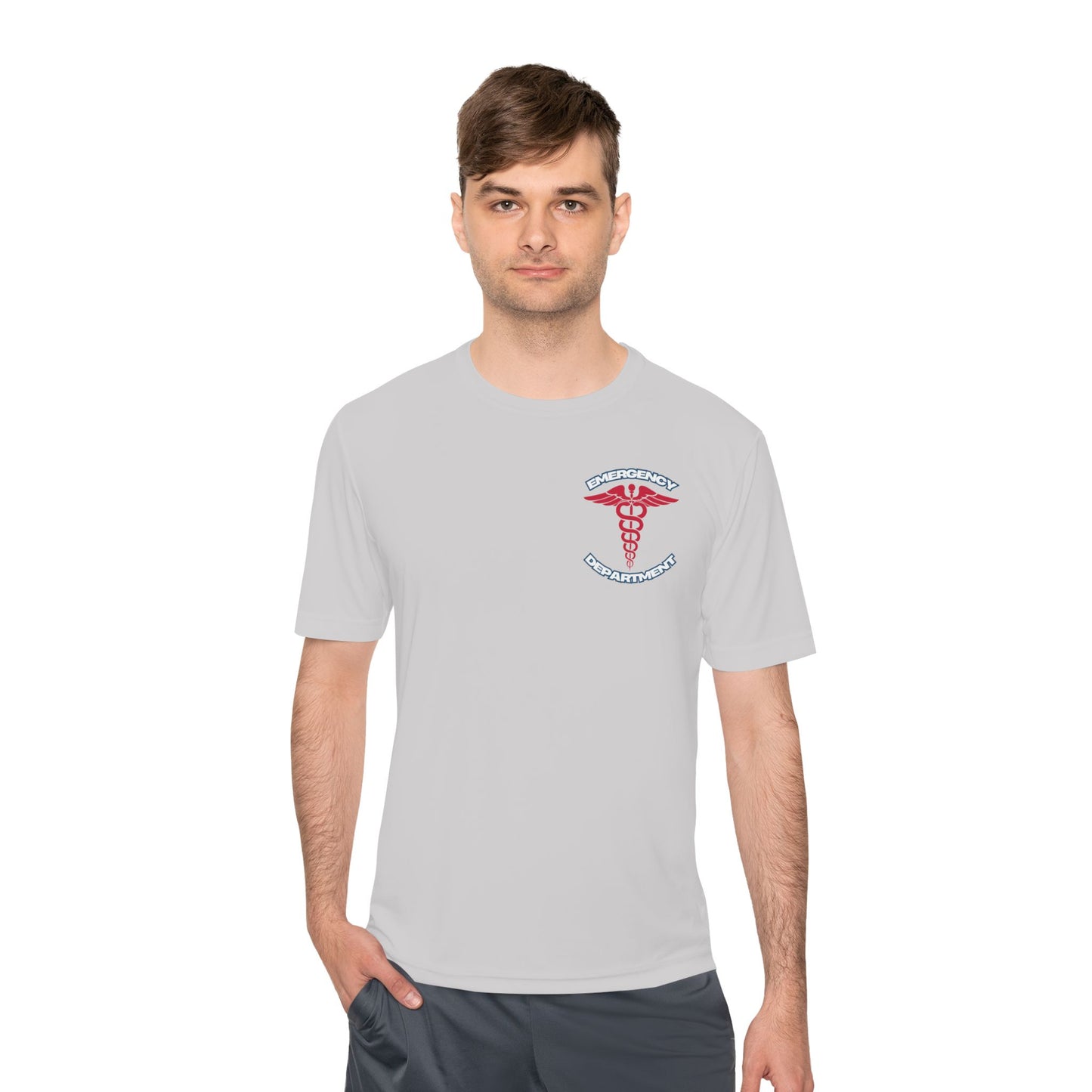 Patriotic Emergency Department Unisex Moisture Wicking Tee