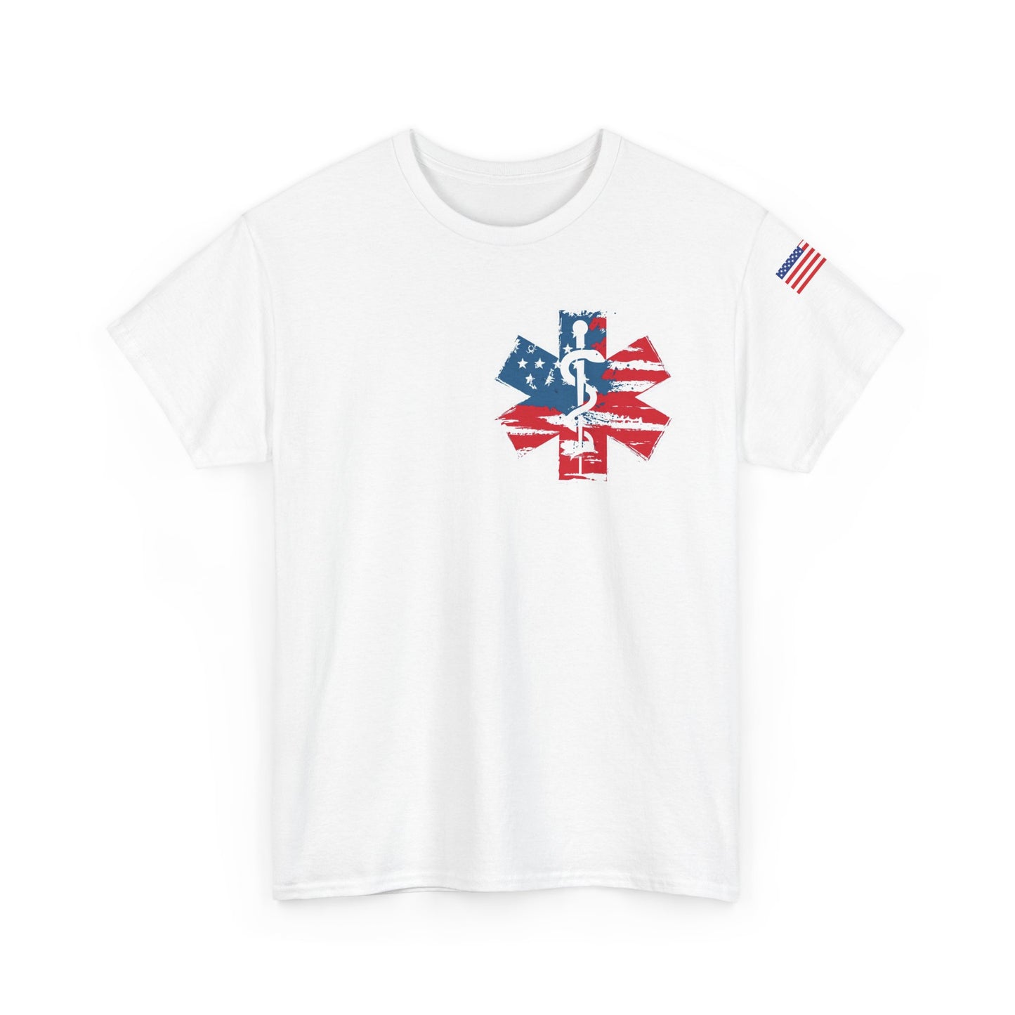 Patriotic nursing gift t shirt Unisex Heavy Cotton Tee