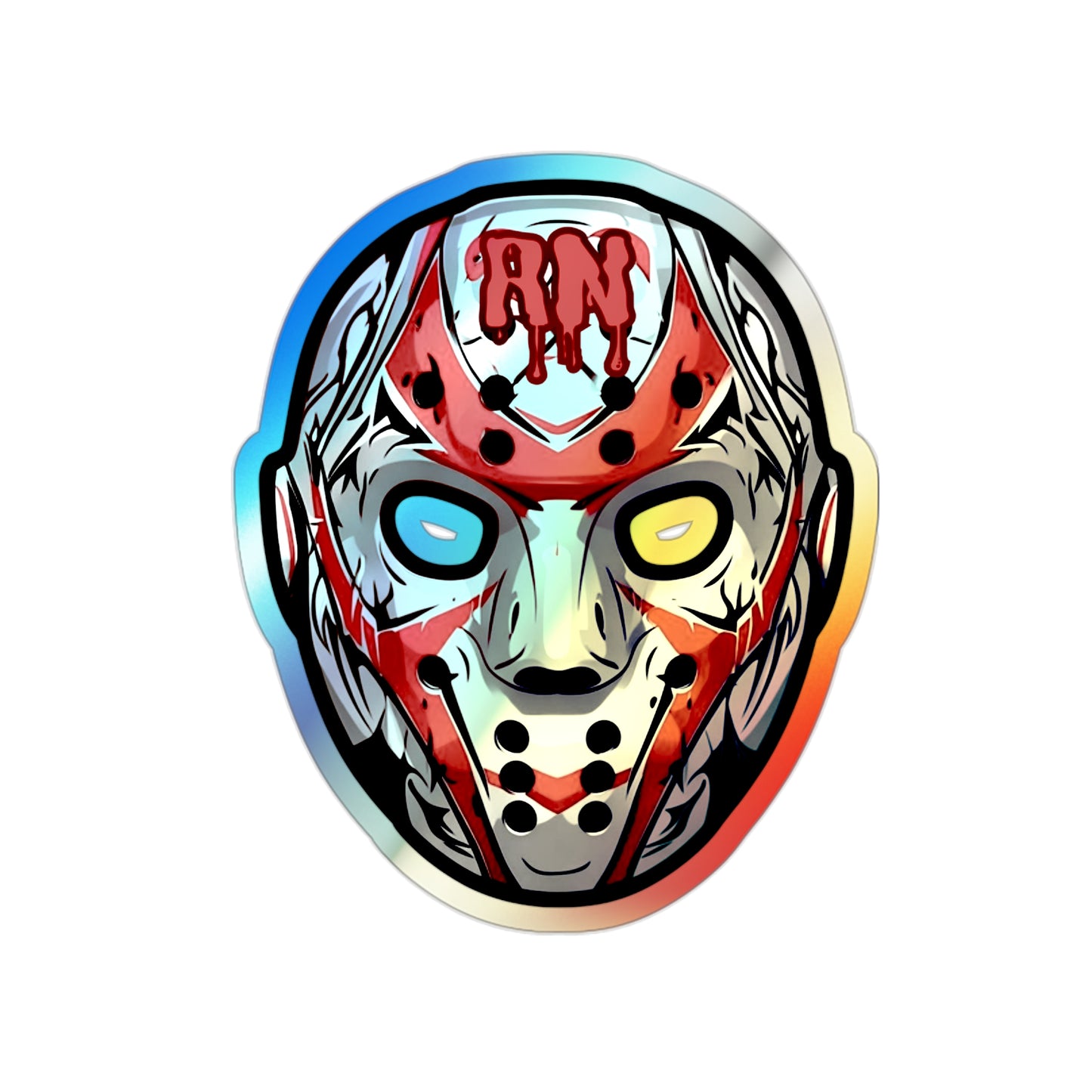 RN Friday the 13th Holographic Die-cut Stickers