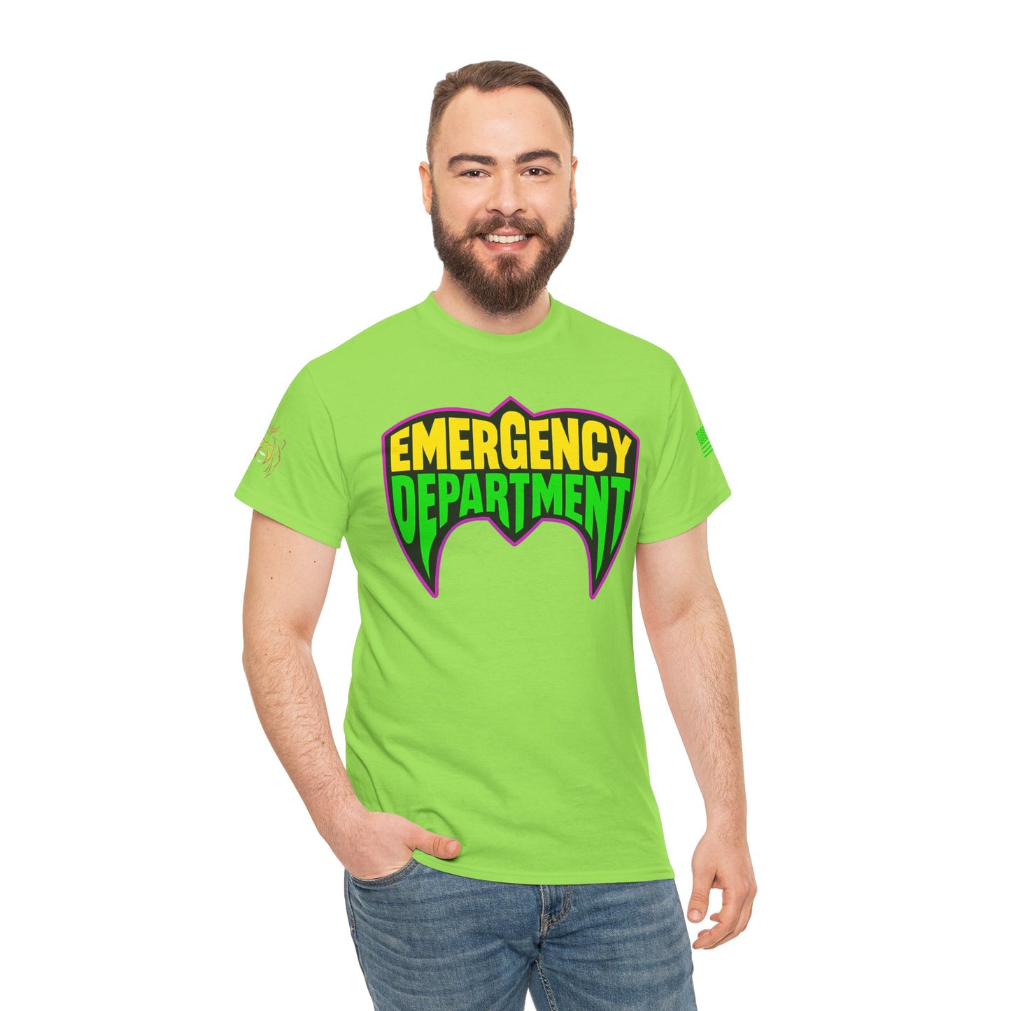 The Ultimate ER tee homage to wrestling legends Unisex Heavy Cotton Tee