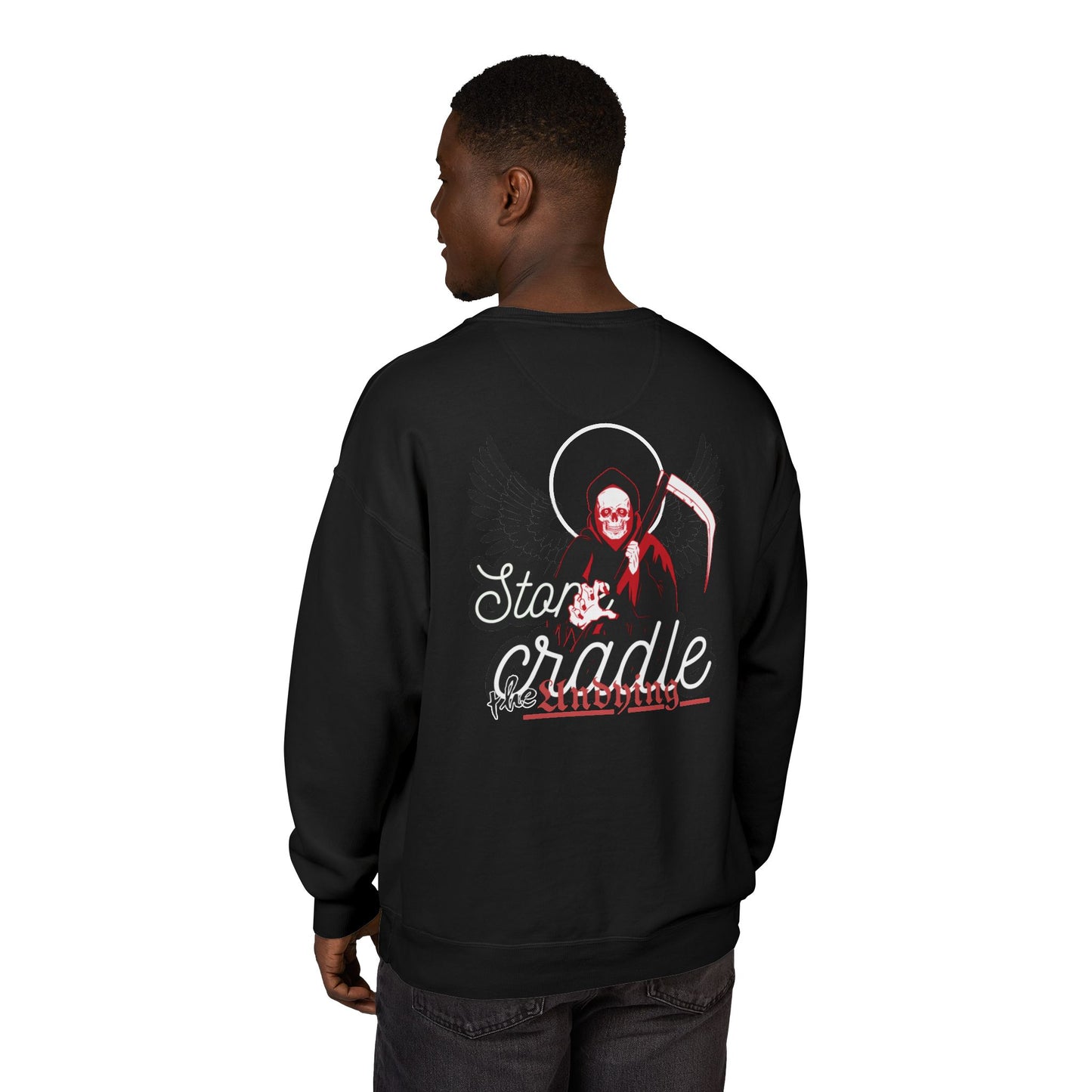 Crewneck Sweatshirt stone cradle (the undying) collection