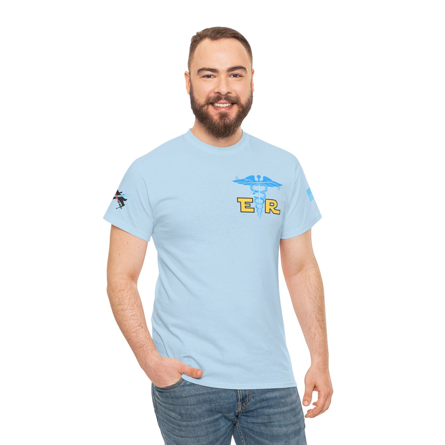 Feel the force galactic Unisex Heavy Cotton Tee