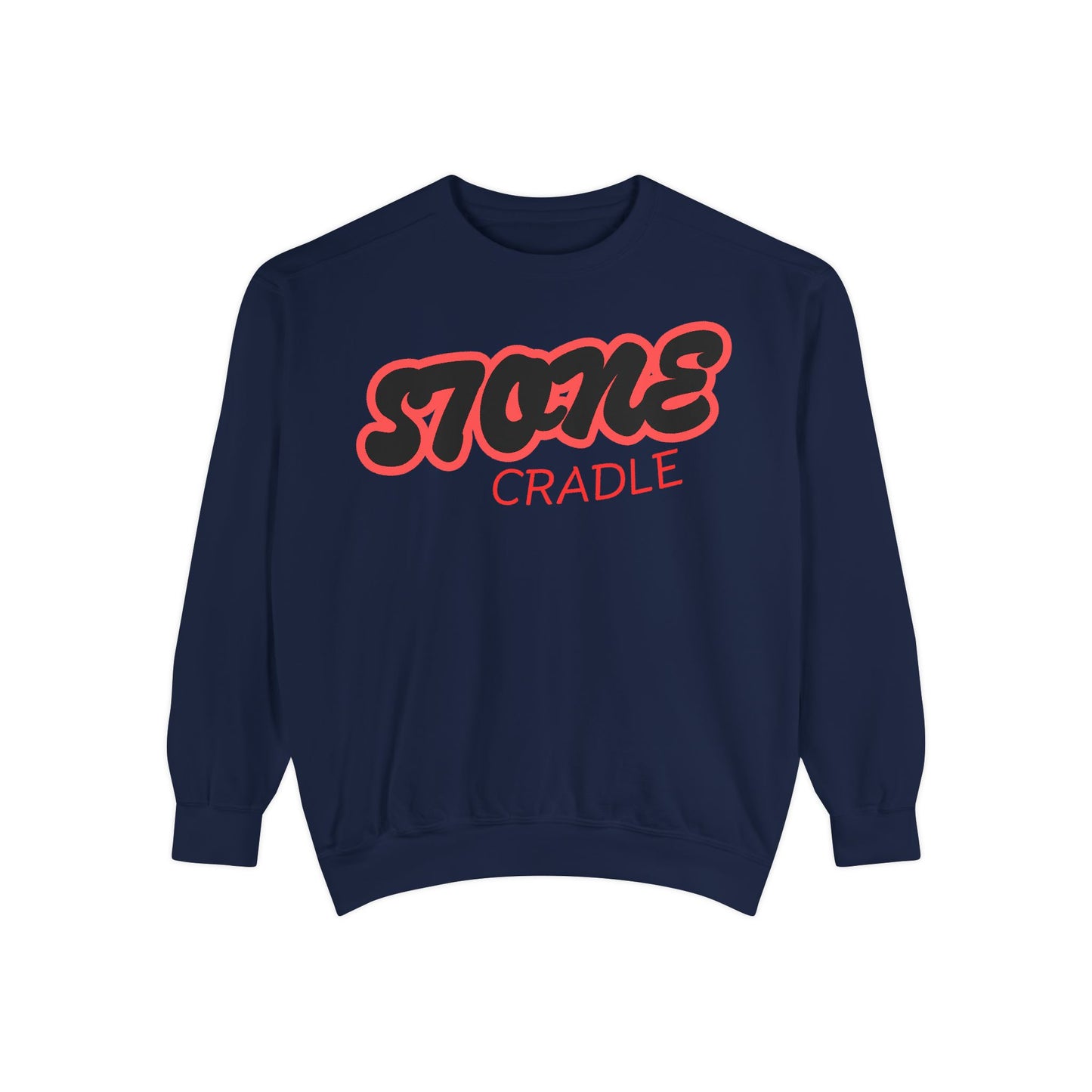 Unisex Garment-Dyed stone cradle sweat shirt
