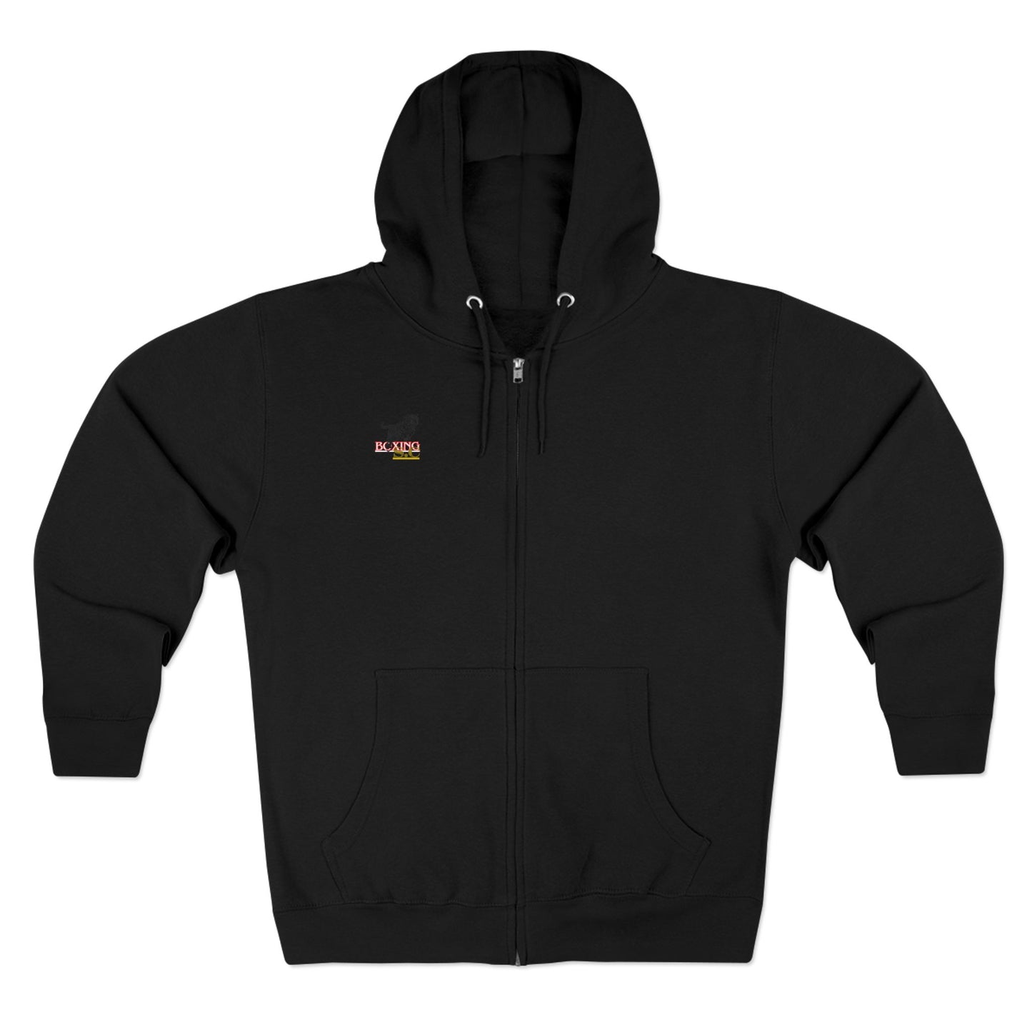 Zipper hoodie, (STONE CRADLE) boxing