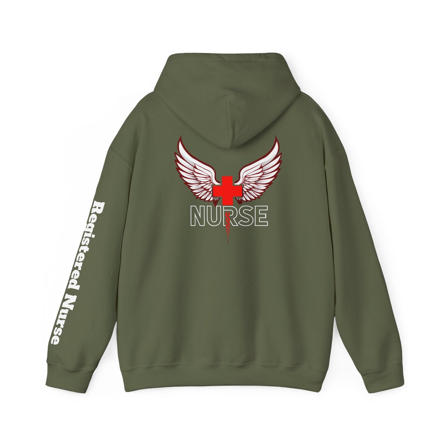 Nurse angel wings hoodie