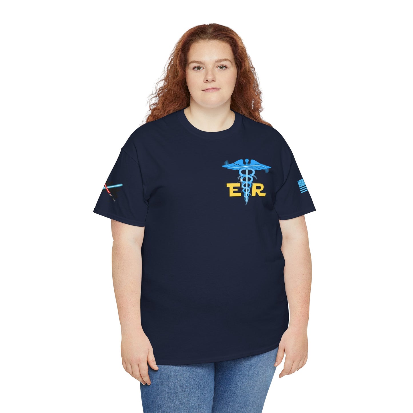 Feel the force galactic Unisex Heavy Cotton Tee