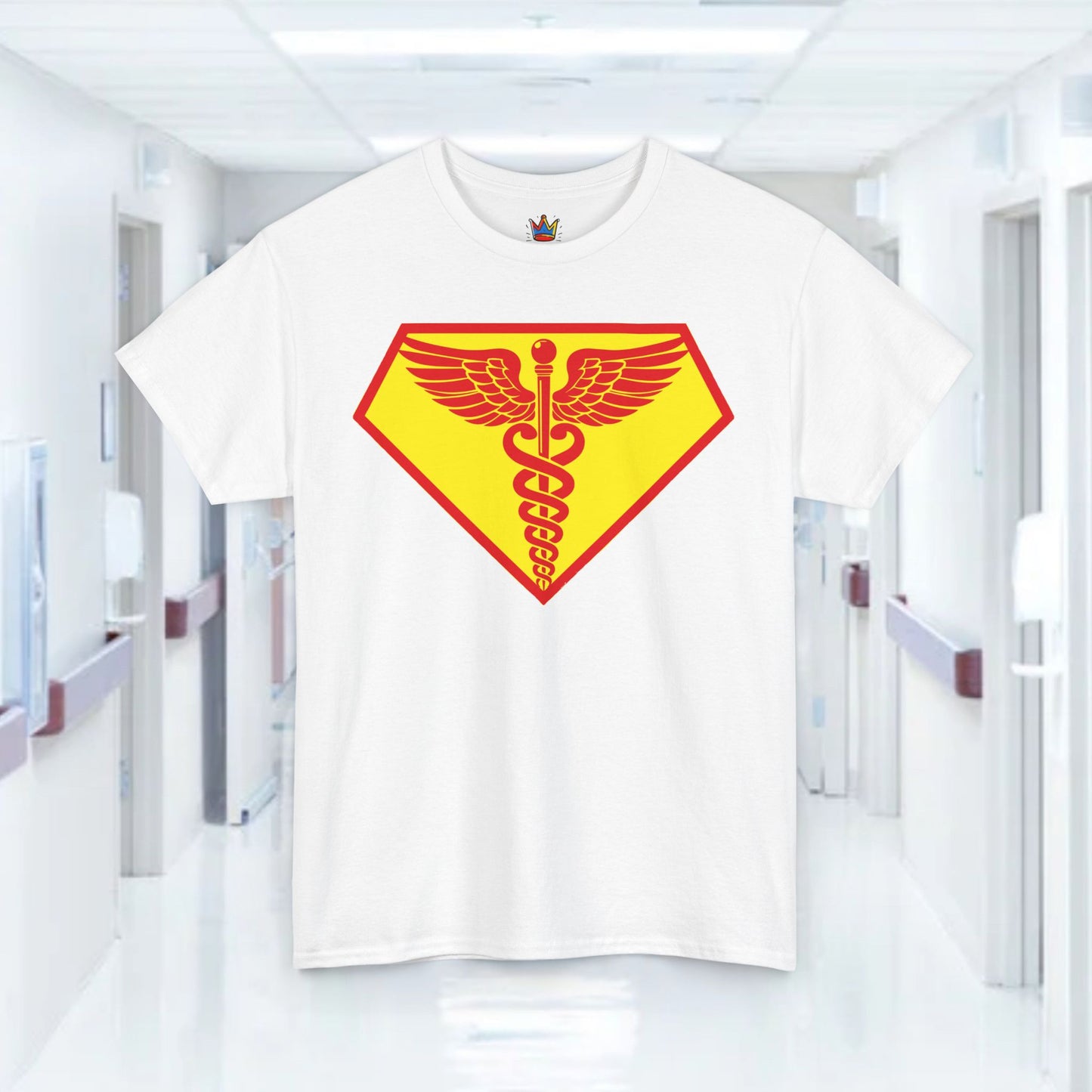 Super emergency department t shirt for comic and superhero loving ER ED staff Unisex Heavy Cotton Tee