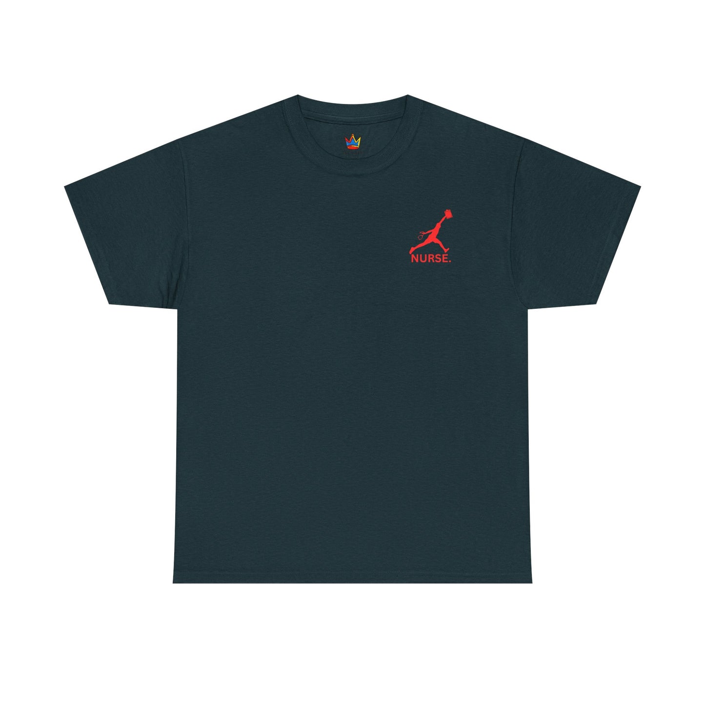 Nursing jumpman t shirt gift nurses week sporty nurse gift Unisex Heavy Cotton Tee