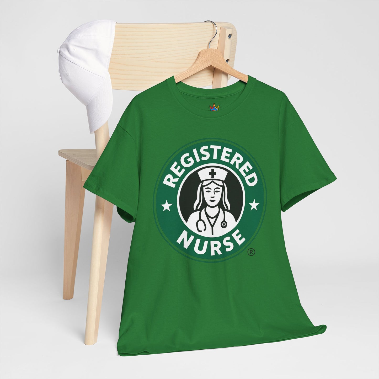 Nurse fuel coffee t shirt Unisex Heavy Cotton Tee