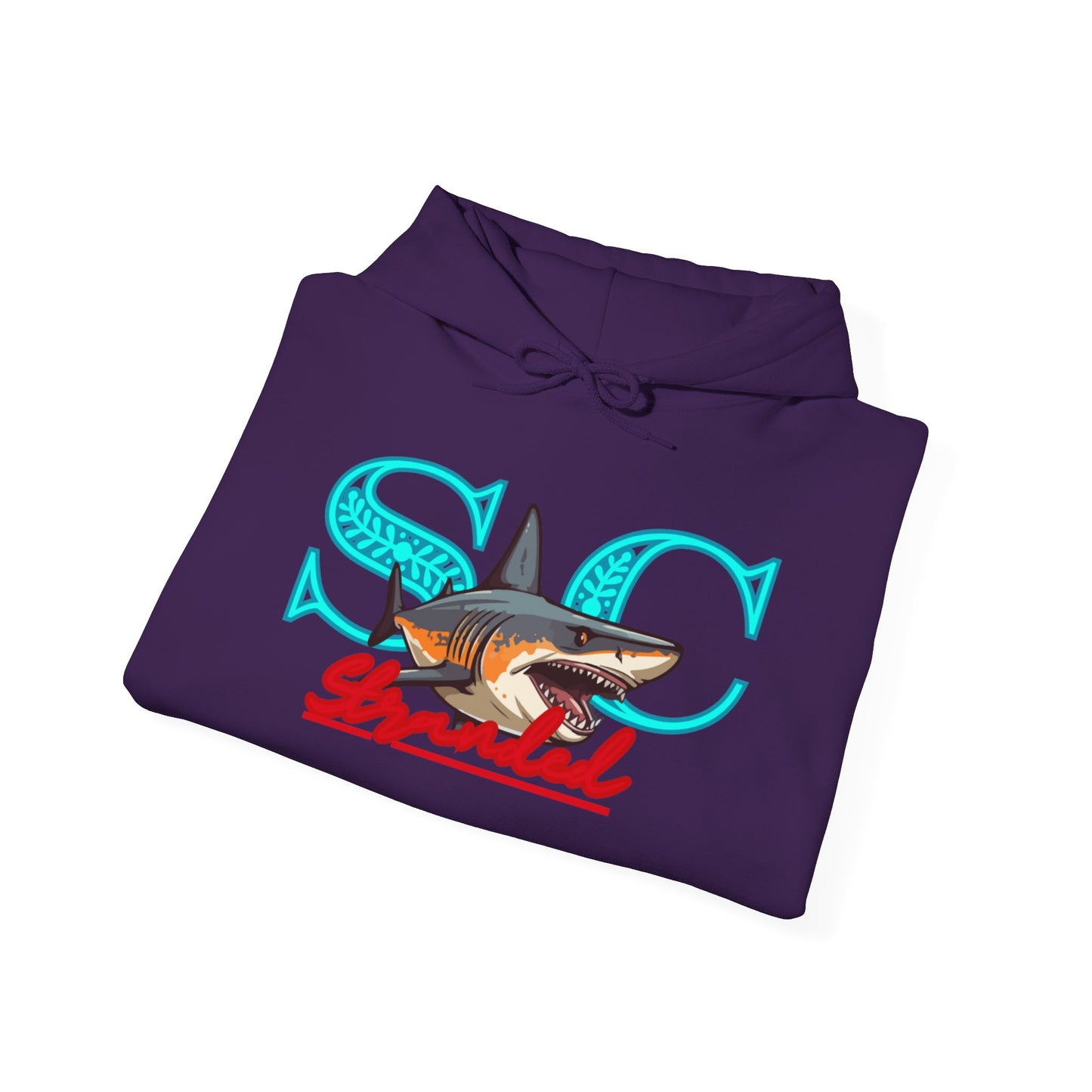 Hooded sweat shirt (stone cradle) stranded line