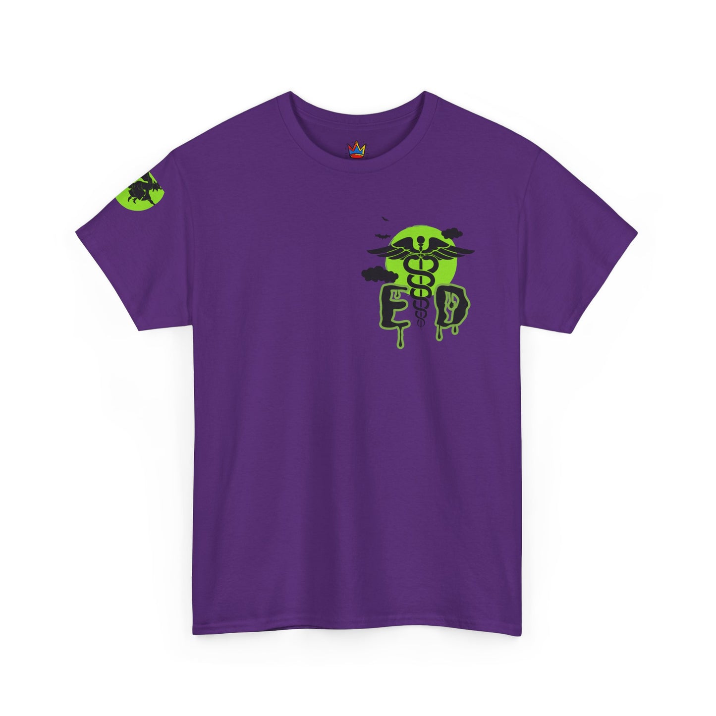 Witches Boiling Cauldron Halloween themed emergency department Unisex Heavy Cotton Tee