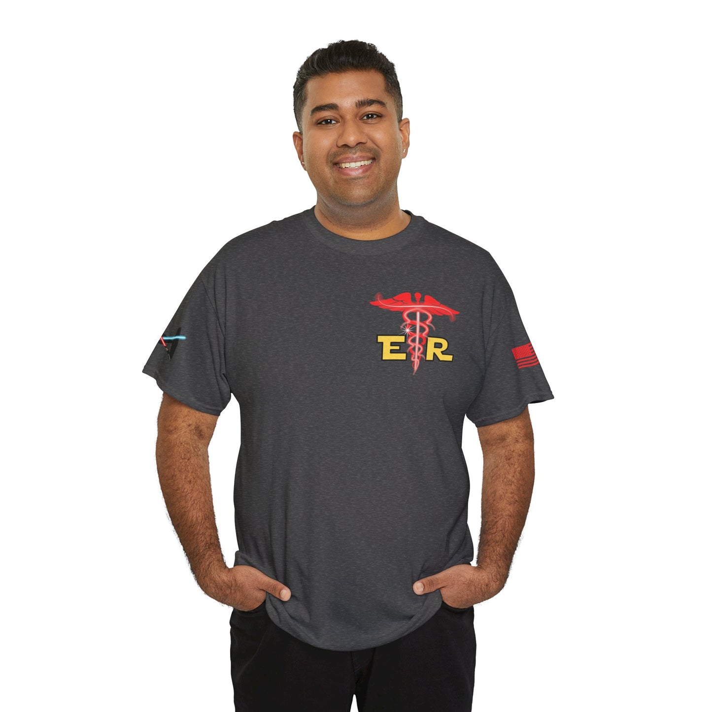 Embrace the dark side galactic Unisex Heavy Cotton Tee