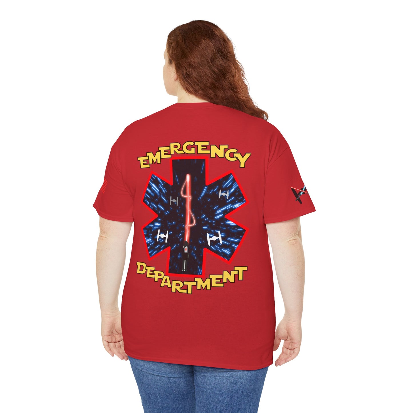 Embrace the dark side galactic Unisex Heavy Cotton Tee