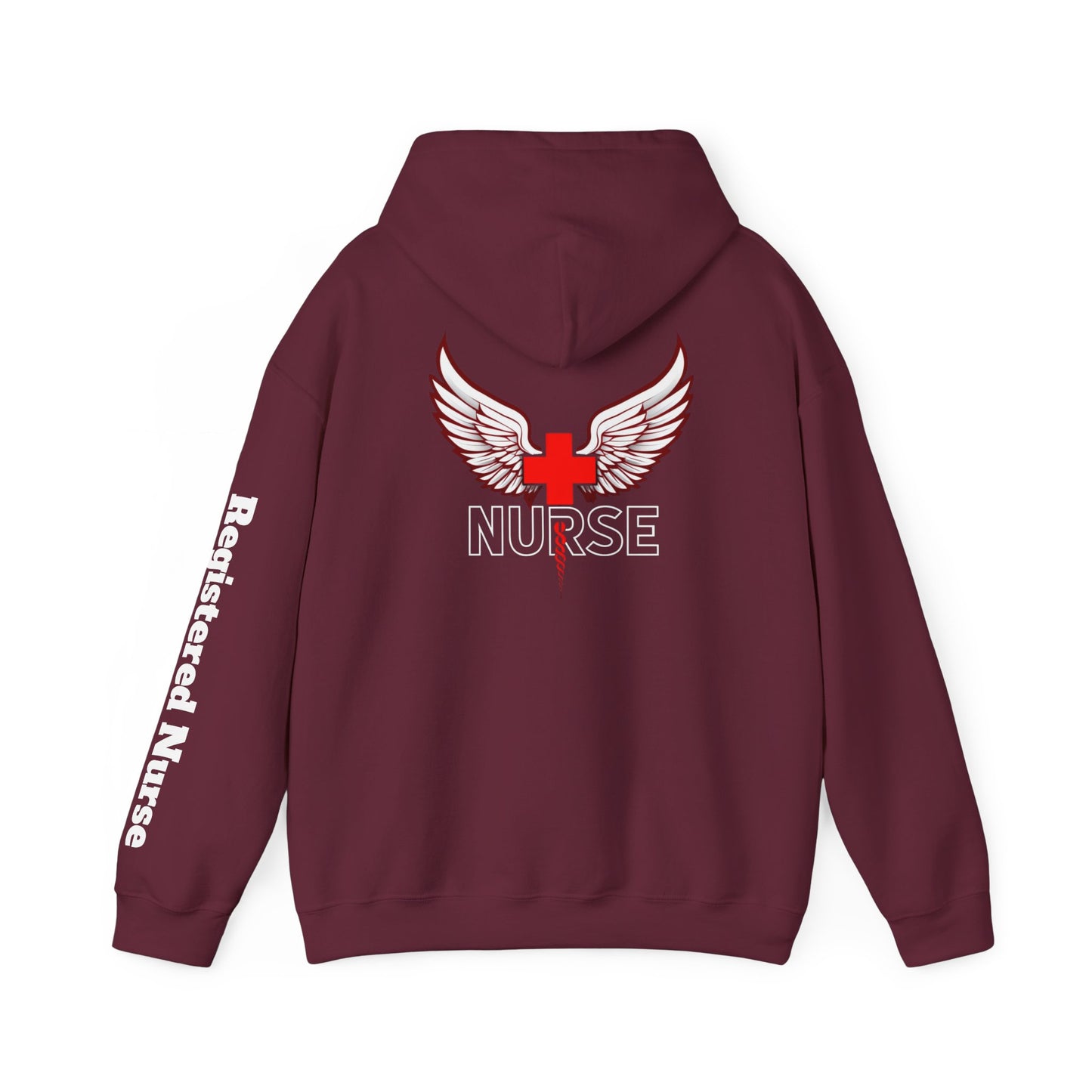 Nurse angel wings hoodie