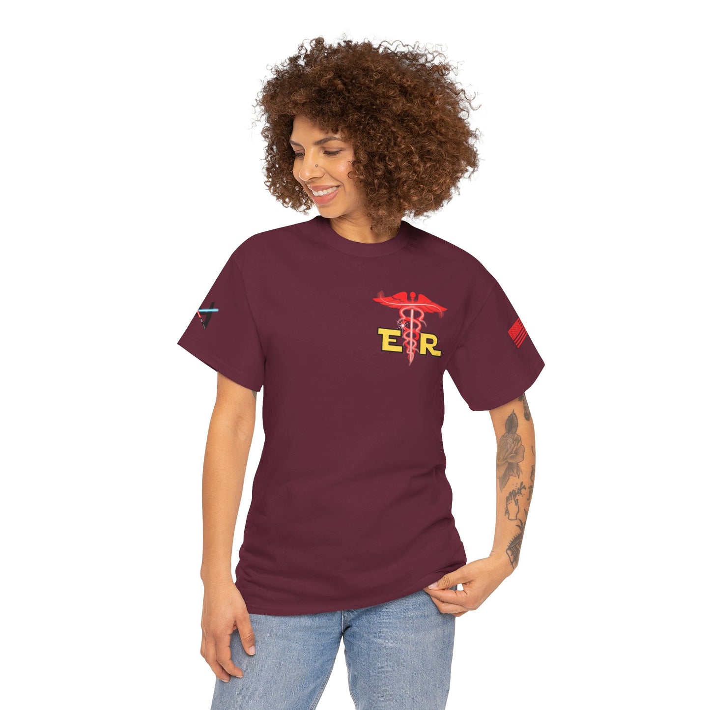 Embrace the dark side galactic Unisex Heavy Cotton Tee