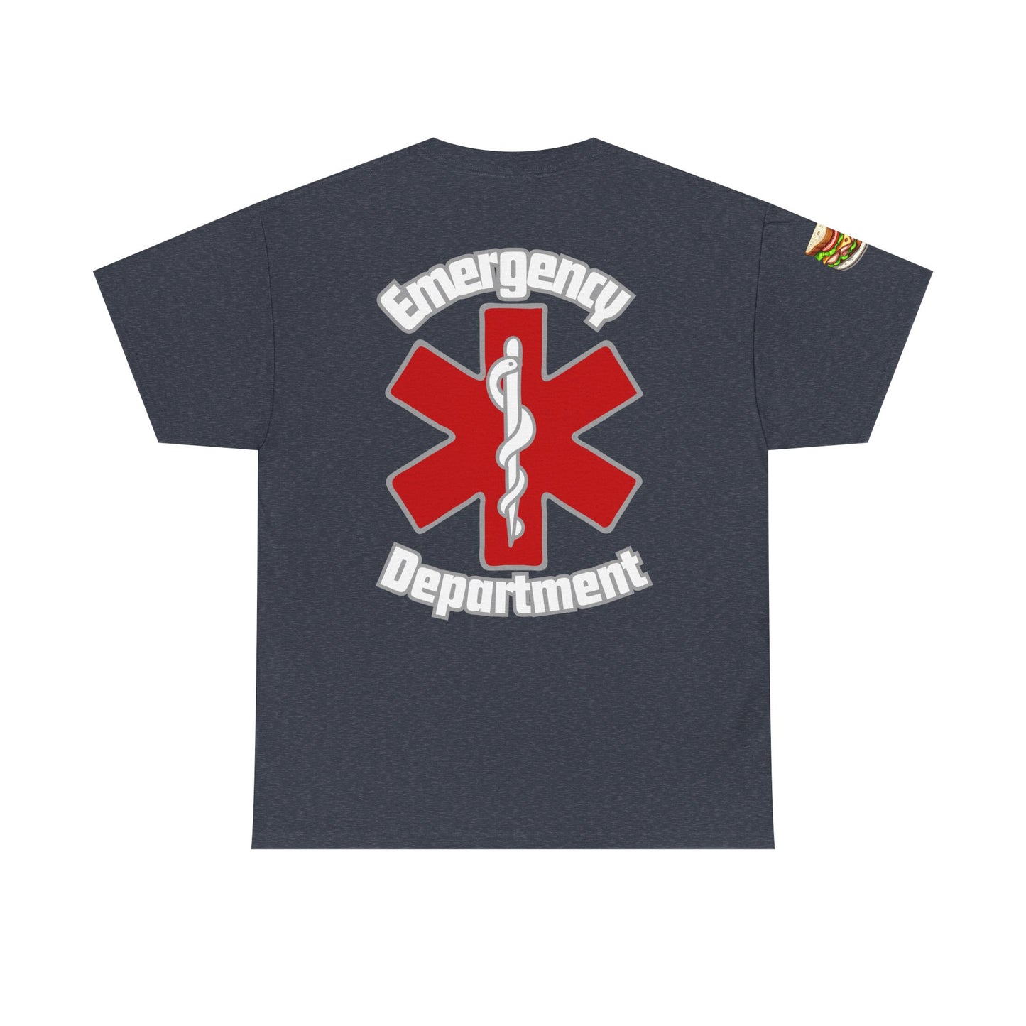 ER humor tee: Hi! Ask me about our turkey sandwiches