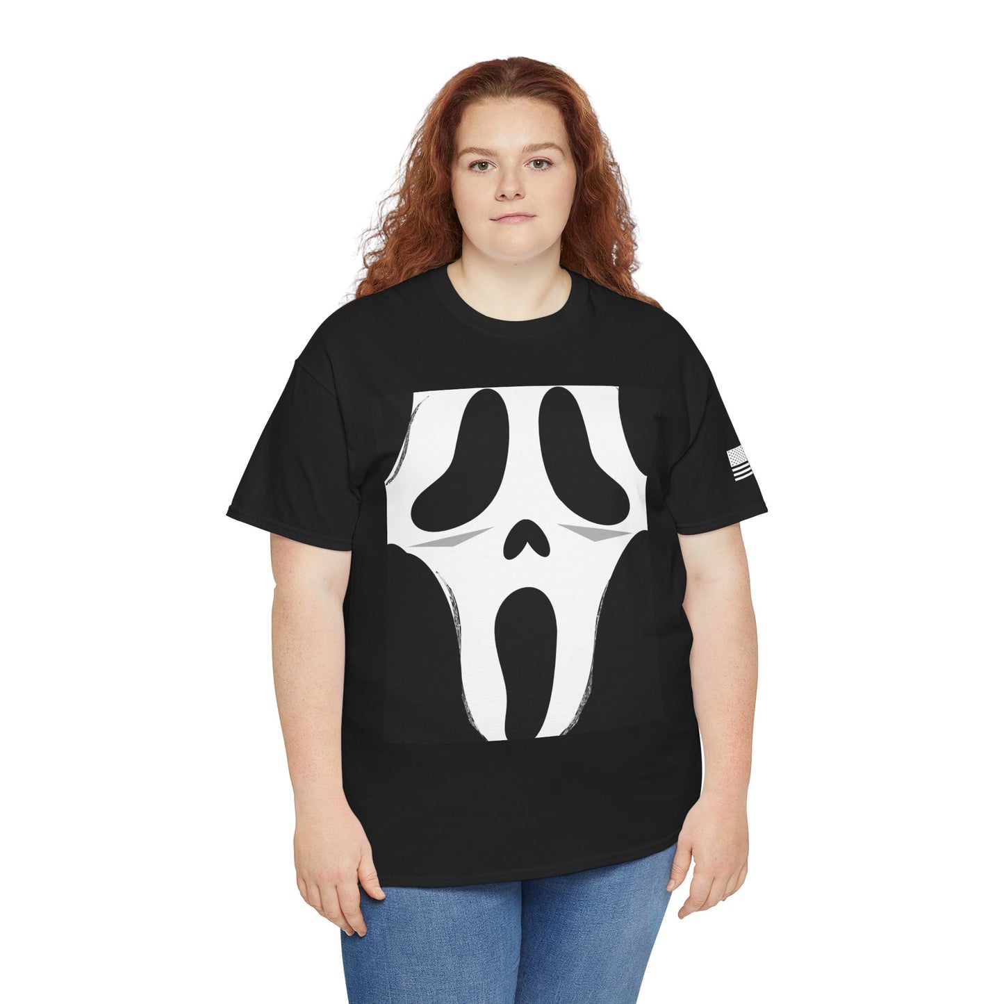 Emergency department ghostface themed ER halloween Unisex Heavy Cotton Tee