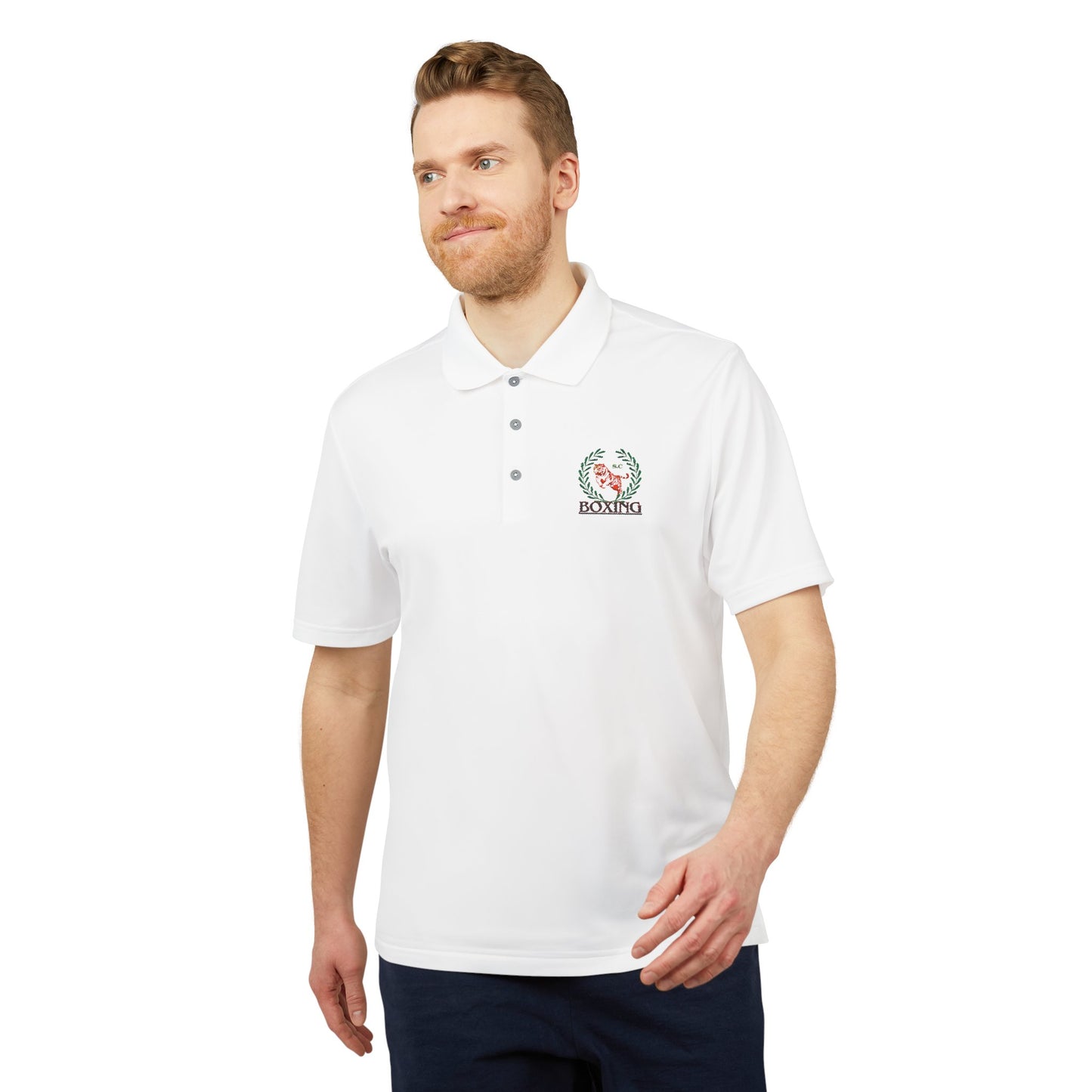 adidas Unisex Performance Polo -stone cradle (crest)