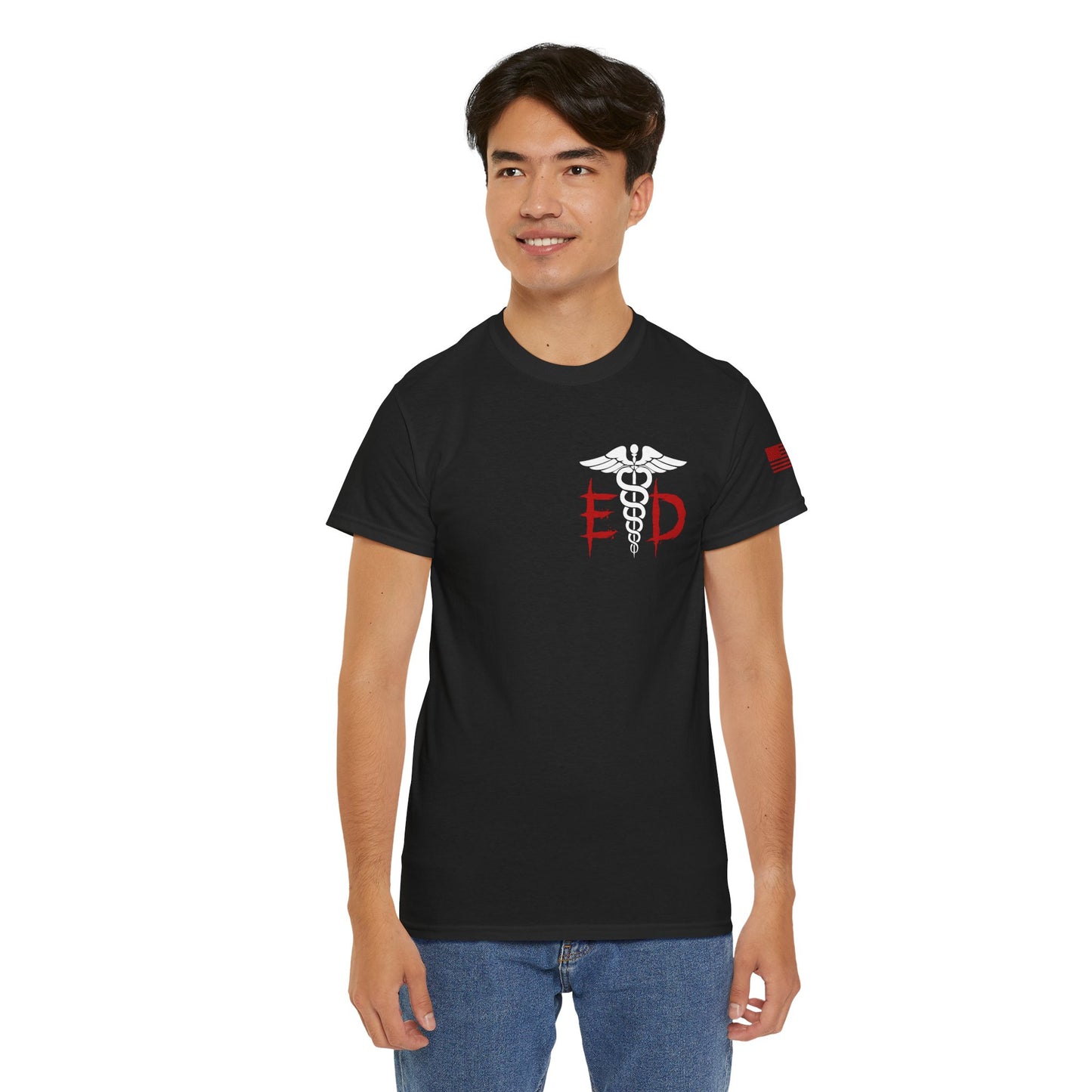 ER halloween clown t shirt Unisex Heavy Cotton Tee