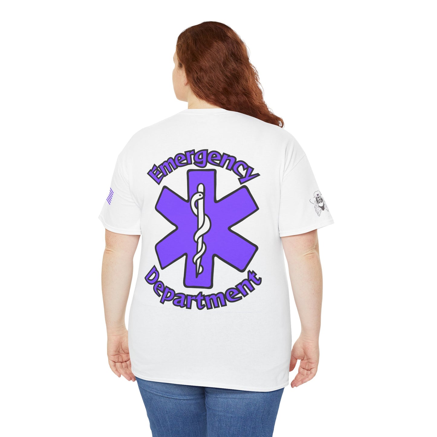 Er staff walking, er wrestling legends fan Unisex Heavy Cotton Tee