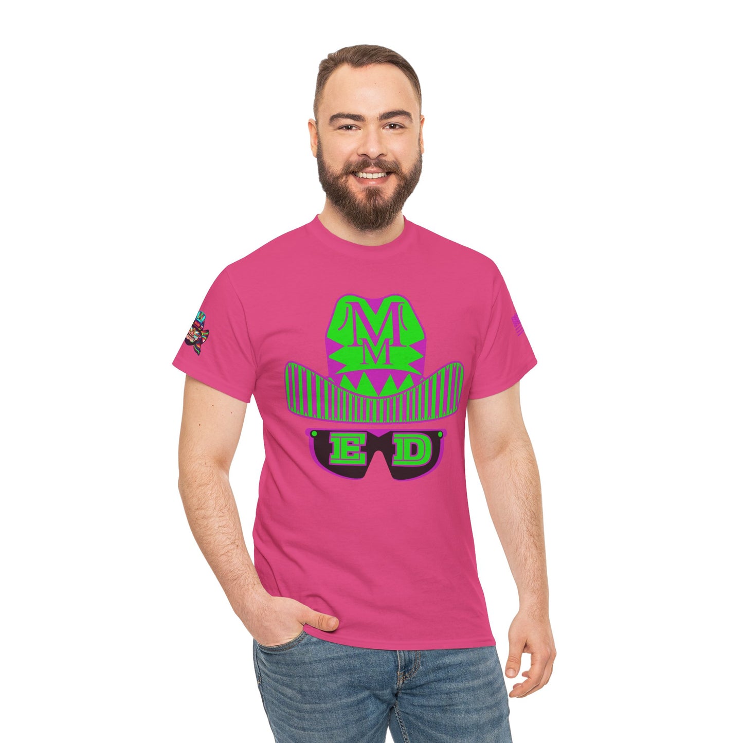 Macho ER wrestling legends tee Unisex Heavy Cotton Tee