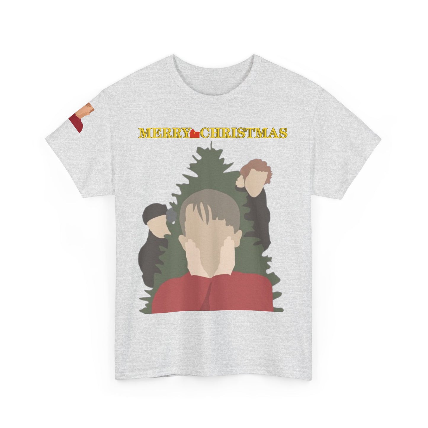 Home alone hospital edition Christmas Unisex Heavy Cotton Tee