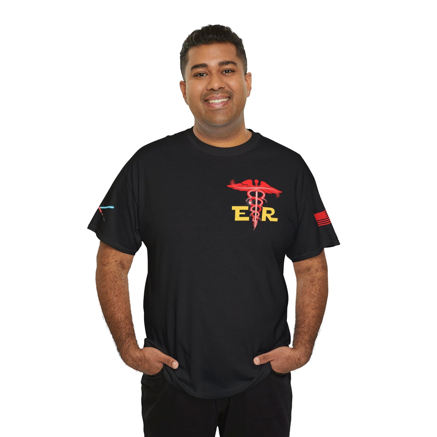 Embrace the dark side galactic Unisex Heavy Cotton Tee