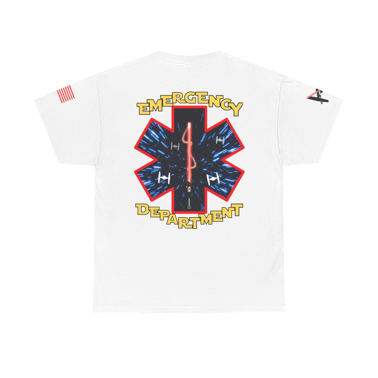 Embrace the dark side galactic Unisex Heavy Cotton Tee