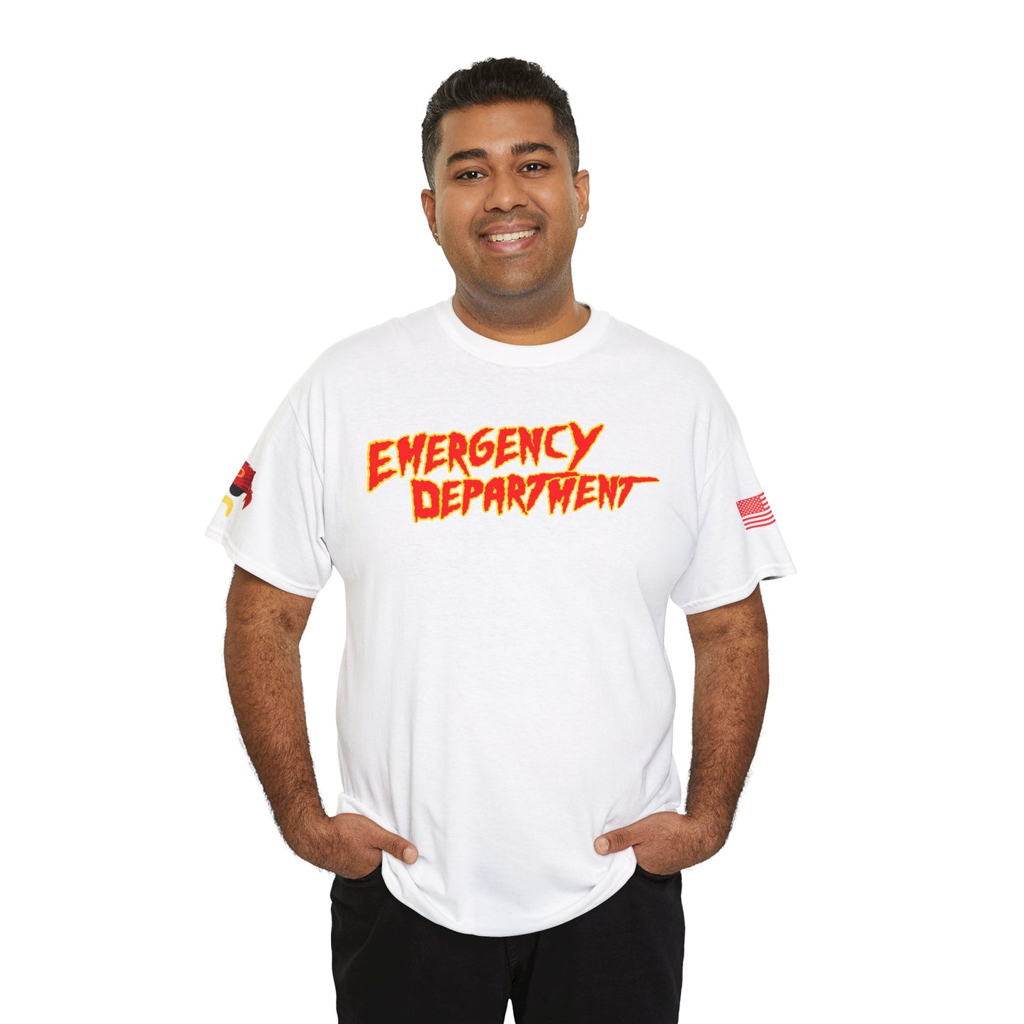 ER Mania Runnin Wild wrestling legend homage Unisex Heavy Cotton Tee