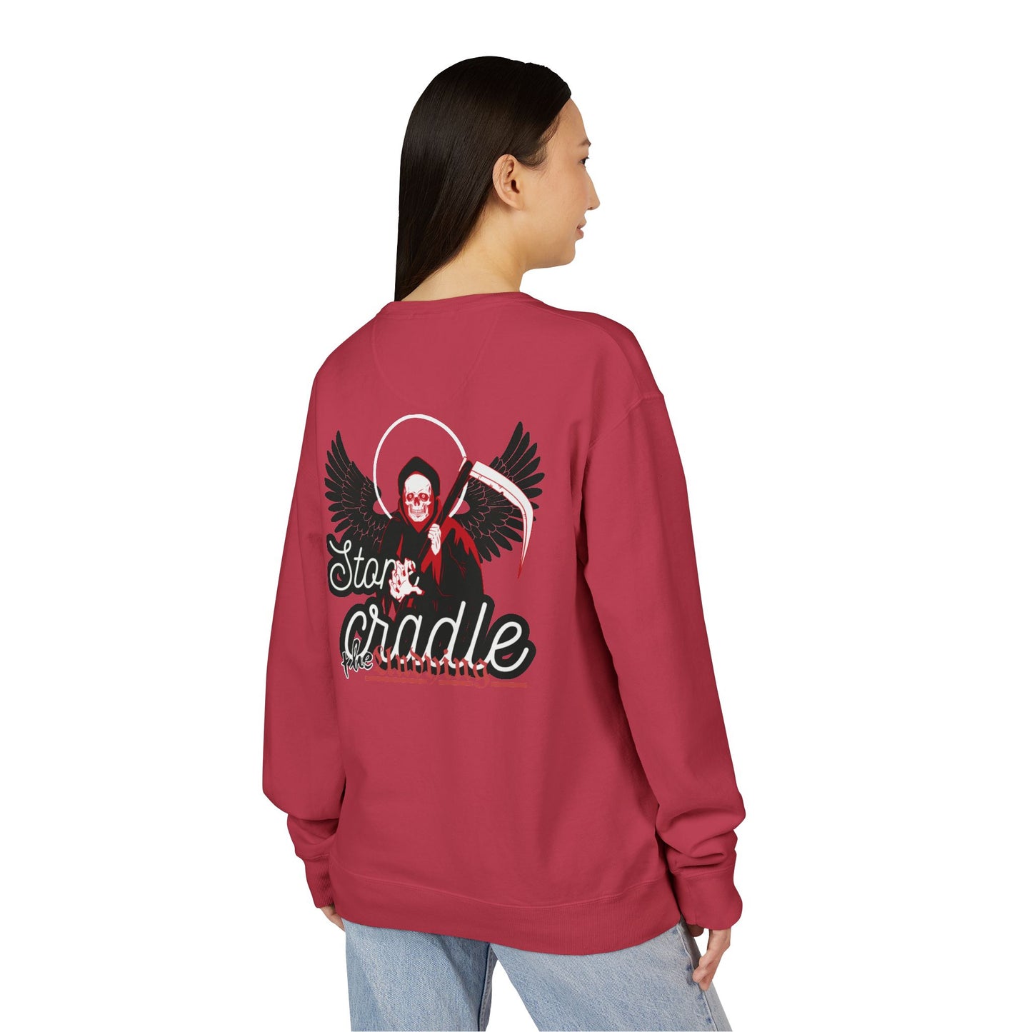 Crewneck Sweatshirt stone cradle (the undying) collection