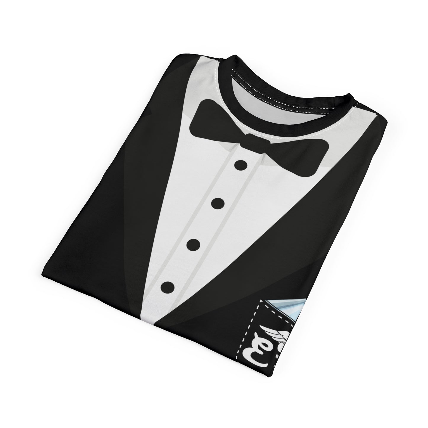 Formal attire in the Emergency Department Unisex Cut & Sew Tee (AOP)