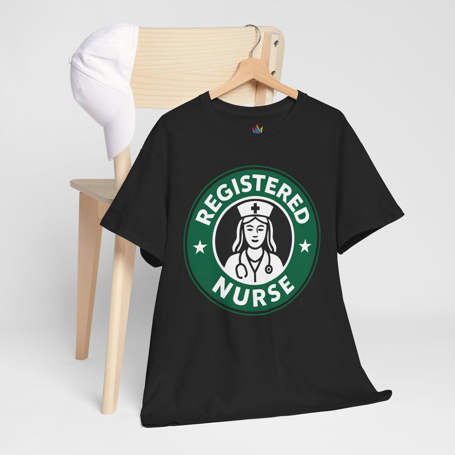 Nurse fuel coffee t shirt Unisex Heavy Cotton Tee