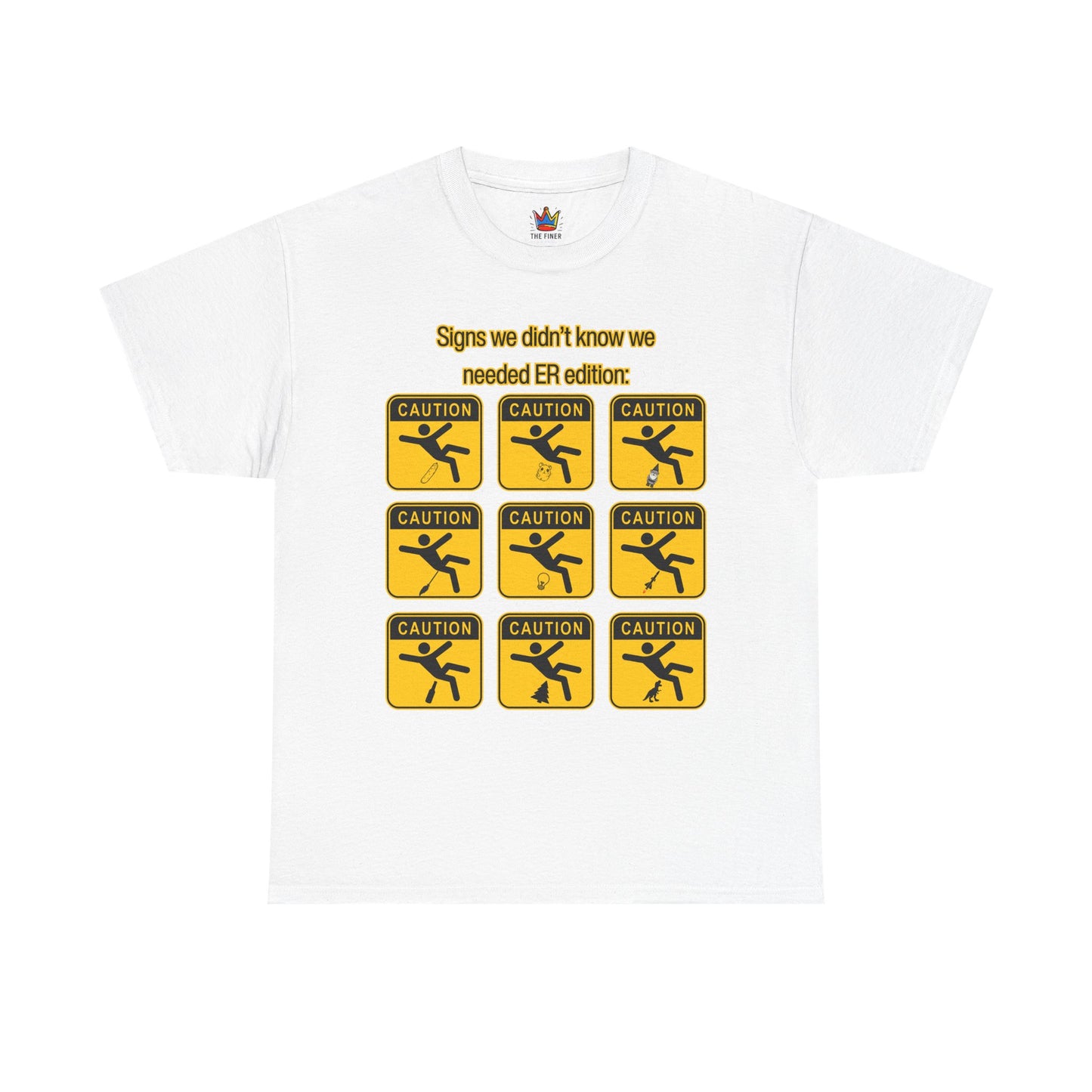 ER humor caution tee