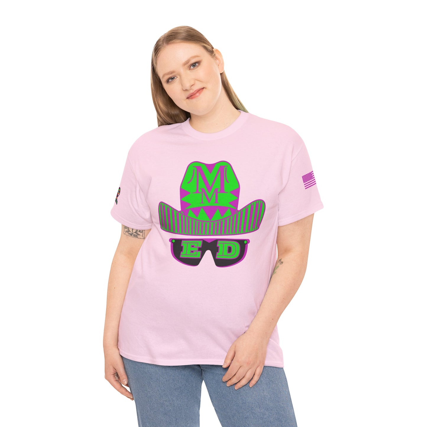 Macho ER wrestling legends tee Unisex Heavy Cotton Tee
