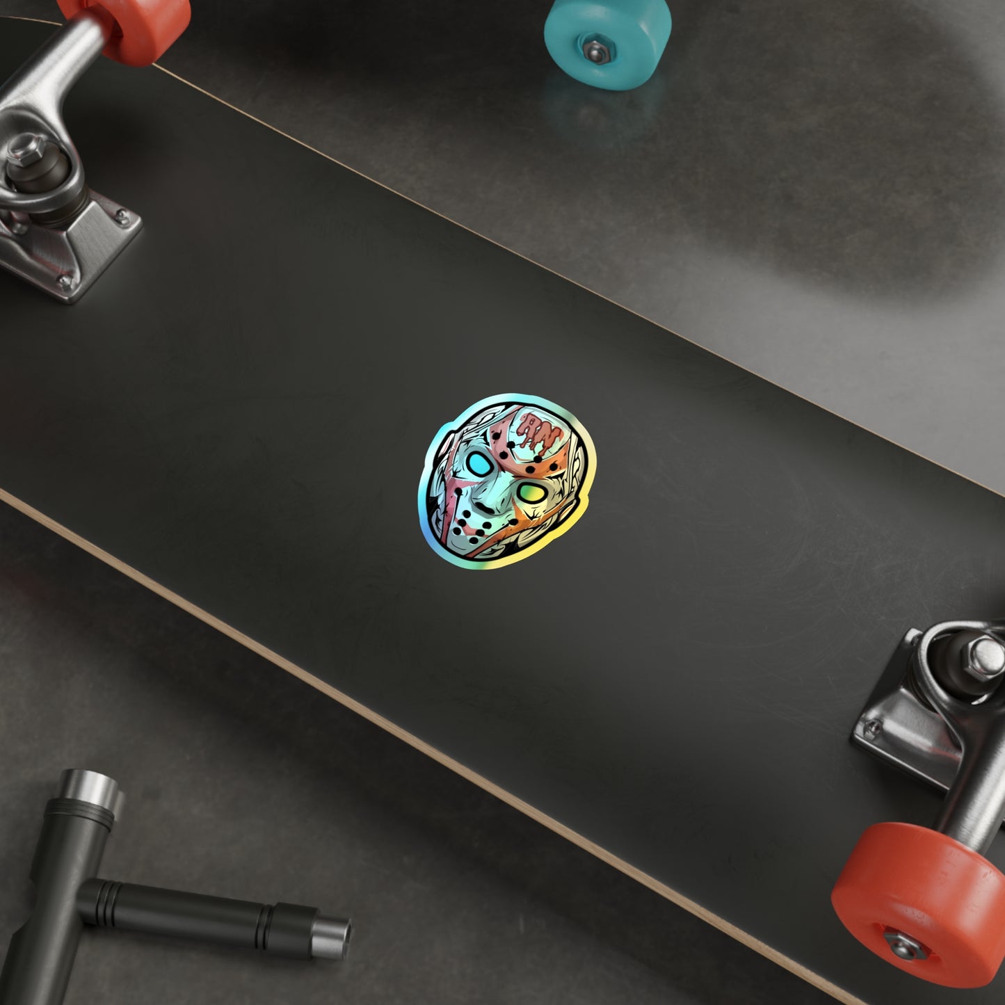 RN Friday the 13th Holographic Die-cut Stickers