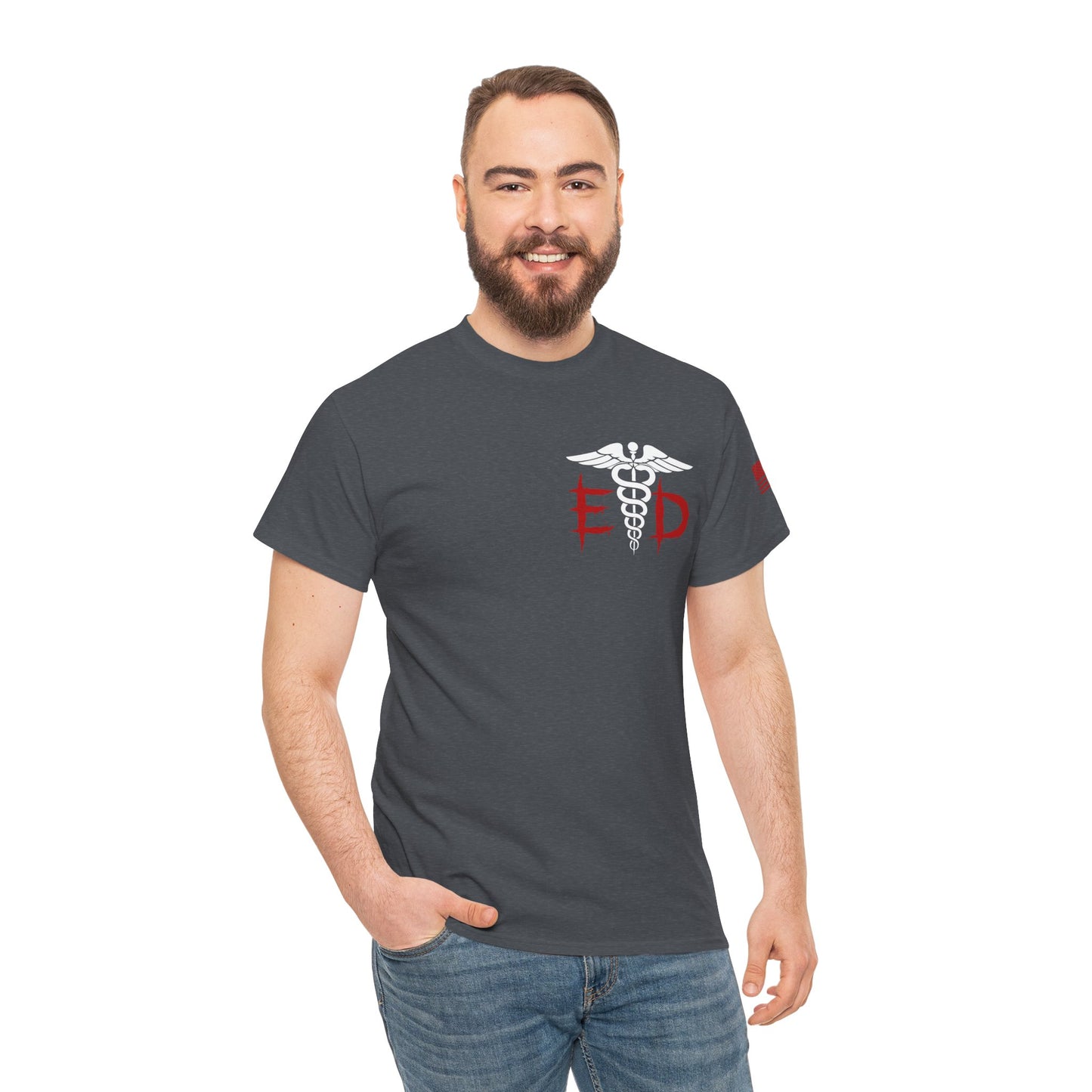 ER halloween clown t shirt Unisex Heavy Cotton Tee