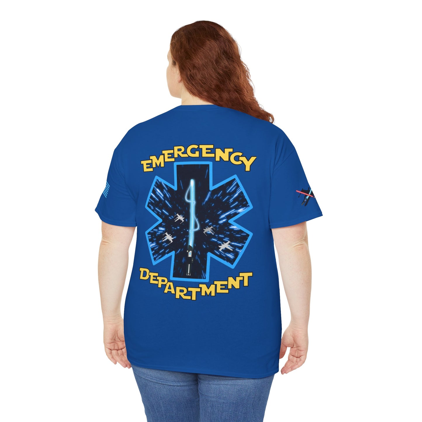 Feel the force galactic Unisex Heavy Cotton Tee