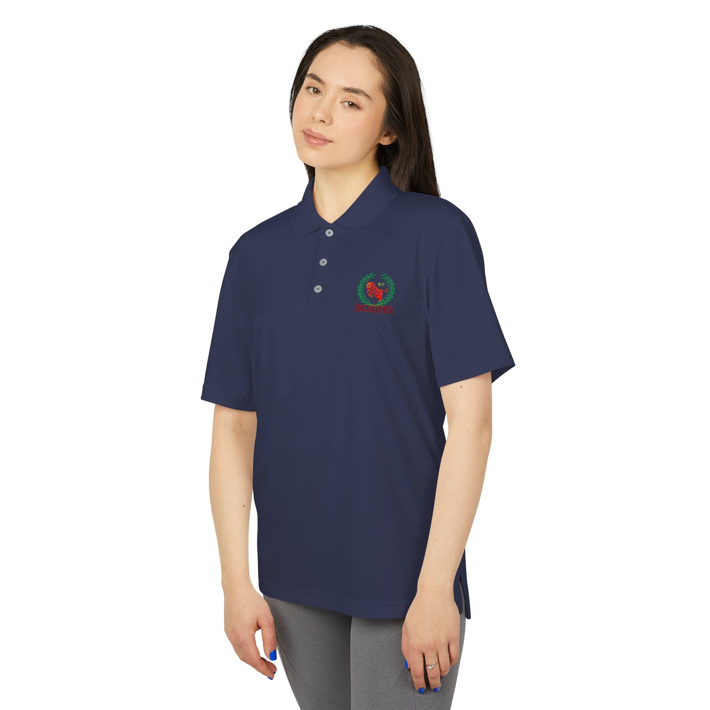 adidas Unisex Performance Polo -stone cradle (crest)
